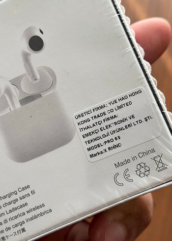 Beyaz Kablosuz Bluetooth Kulaklık - Görsel 2