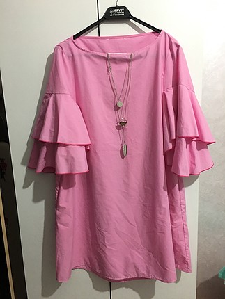 Zara pembe tunik 