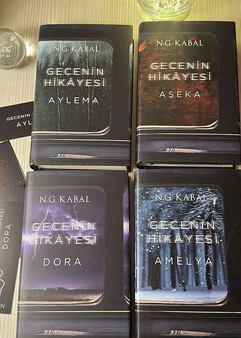 Gece'nin Hikayesi 4 Kitap Seti - NG Kabal - Görsel 4