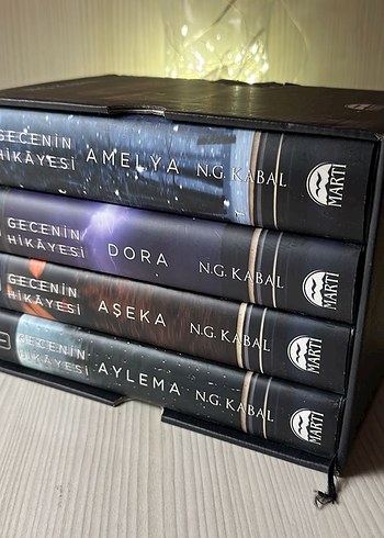 Gece'nin Hikayesi 4 Kitap Seti - NG Kabal - Görsel 2