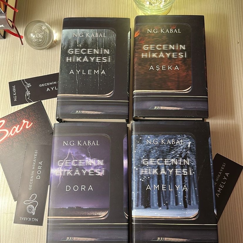 Gece'nin Hikayesi 4 Kitap Seti - NG Kabal - Görsel 4