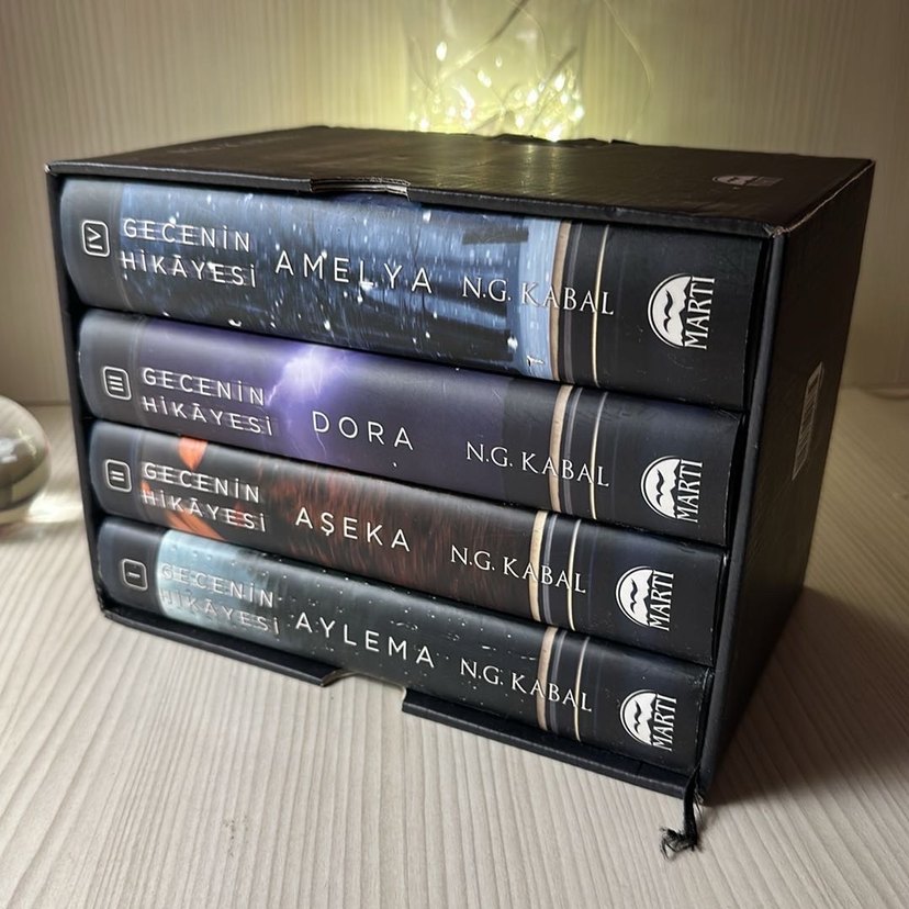 Gece'nin Hikayesi 4 Kitap Seti - NG Kabal - Görsel 2