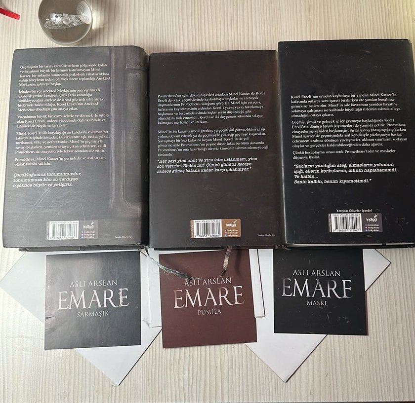 Aslı Arslan'dan Emare Roman Seti - Görsel 2