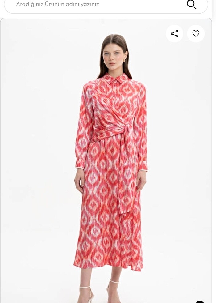 Aker uzun elbise - Görsel 2