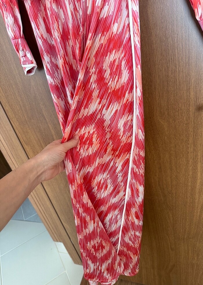 Aker uzun elbise - Görsel 5