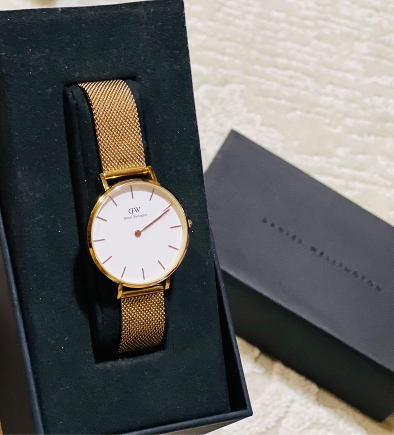 Daniel Wellington Altın Renk Klasik Kadın Saati - Görsel 5