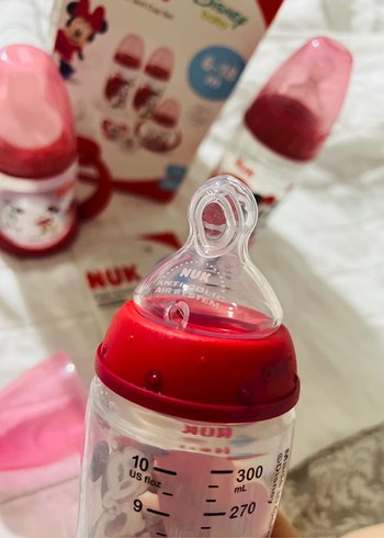 NUK Disney Minnie Mouse Bebek Biberon Seti 6-18 Ay - Görsel 4
