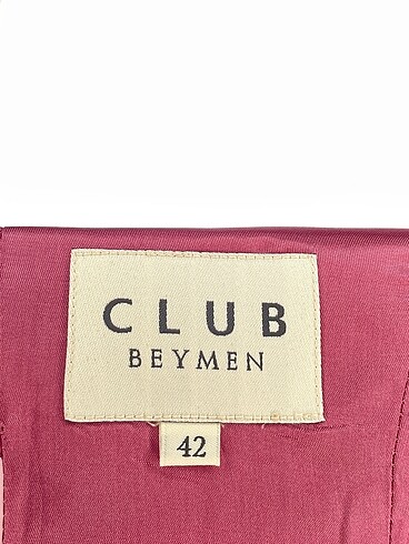 42 Beden pembe Renk Beymen Blazer %70 İndirimli.