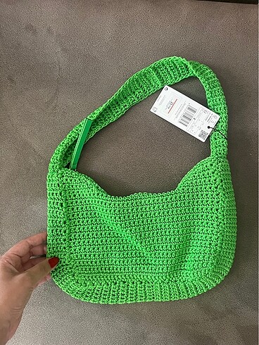  Beden yeşil Renk mango çanta