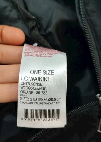 diğer Beden siyah Renk LC wakiki çanta