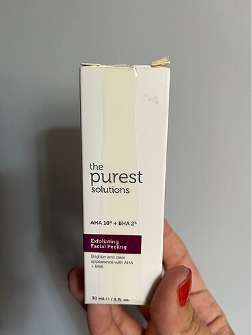 The Purest Exfoliating Facial Peliing