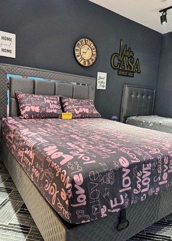 Diger Siyah battal boy lastikli çarşaf - Görsel 10