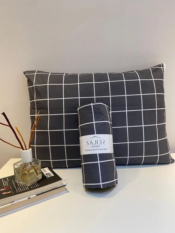 Diger Siyah battal boy lastikli çarşaf - Görsel 4