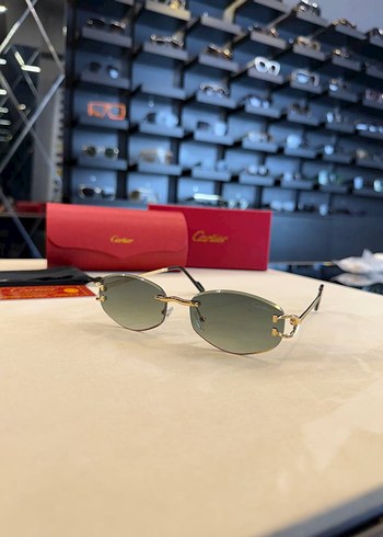 Cartier Cartier Pembe Klasik Kadın Güneş Gözlüğü