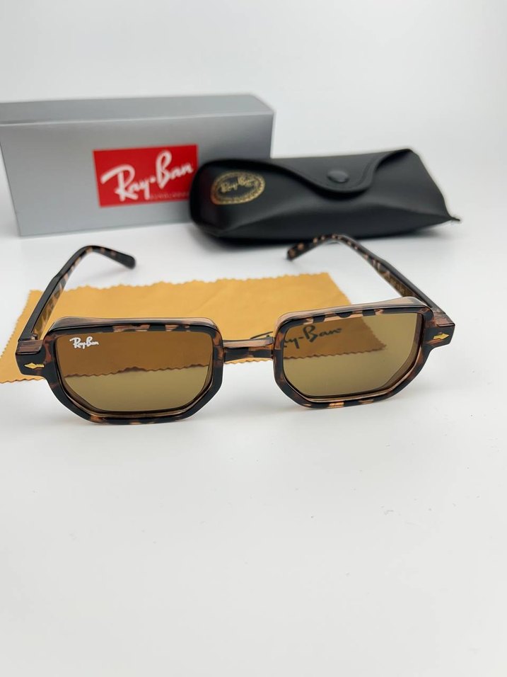 Ray-Ban Klasik Kahverengi Erkek Güneş Gözlüğü - Görsel 3