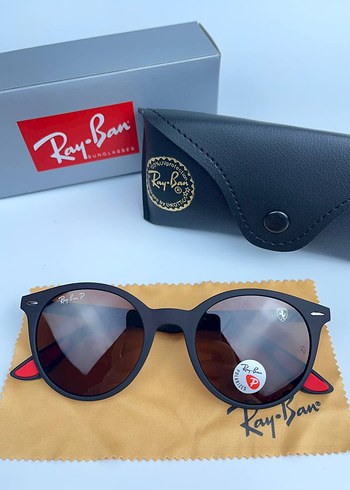 Klasik Tarz Kahverengi Ray-Ban Güneş Gözlüğü - Görsel 3