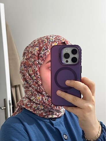 Freshscarf çiçek desenli pamuklu şal