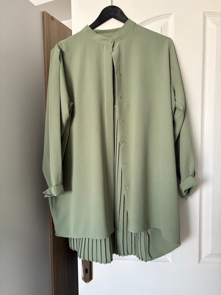 Mint Yeşili Kadın Tunik - Görsel 4