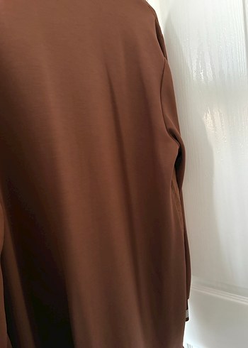 Kahverengi Kapitone Hırka - Görsel 5