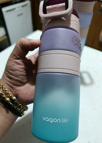 Çocuklar için vagonlife Çok Renkli suluk iki adet - Görsel 4