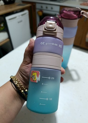 Çocuklar için vagonlife Çok Renkli suluk iki adet - Görsel 3