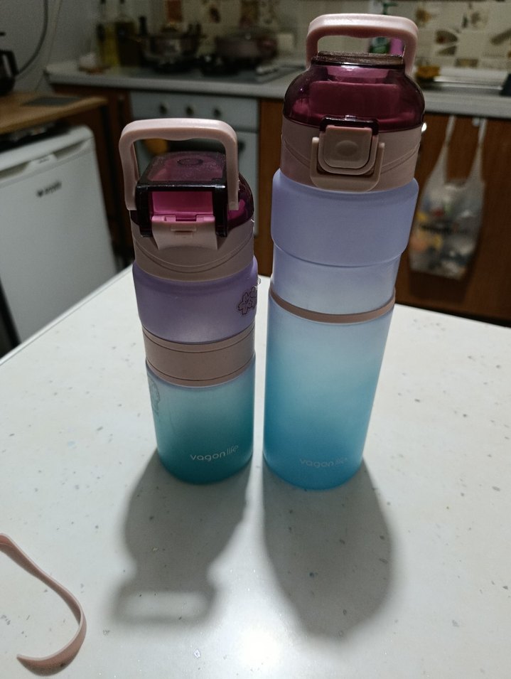 Çocuklar için vagonlife Çok Renkli suluk iki adet - Görsel 2