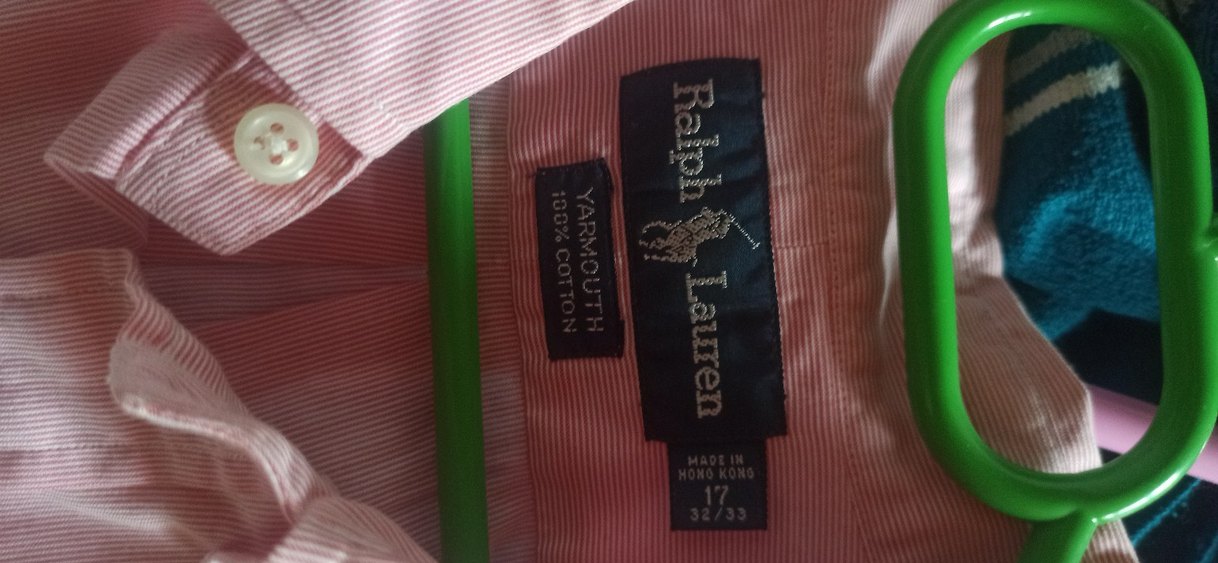 Pembe Uzun Kollu Keten Erkek Gömlek - Görsel 5