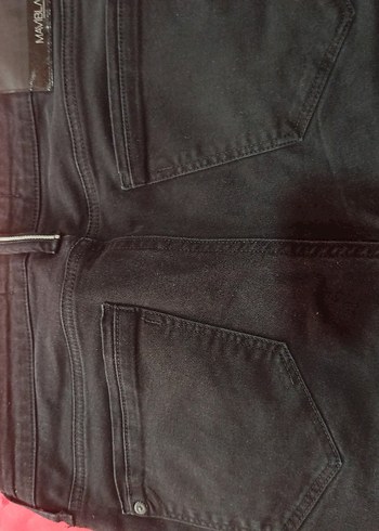 Mavi Jeans Düğmeli Siyah Erkek Skinny Jean