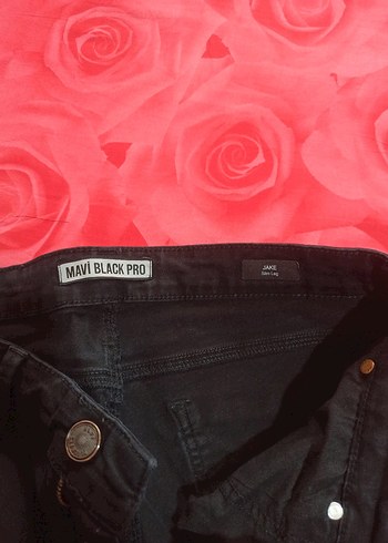 32 Beden siyah Renk Düğmeli Siyah Erkek Denim Jean