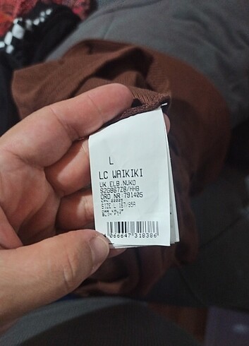 l Beden kahverengi Renk Elbise