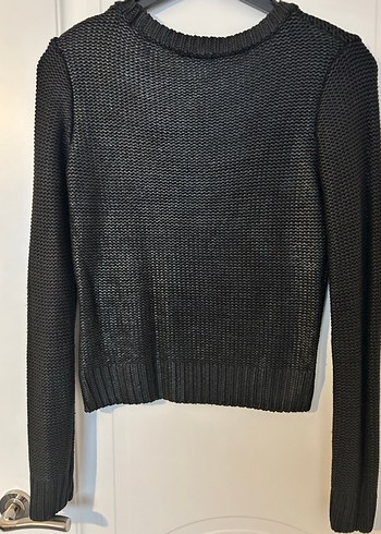 Siyah Triko Kadın Kazak - Görsel 3