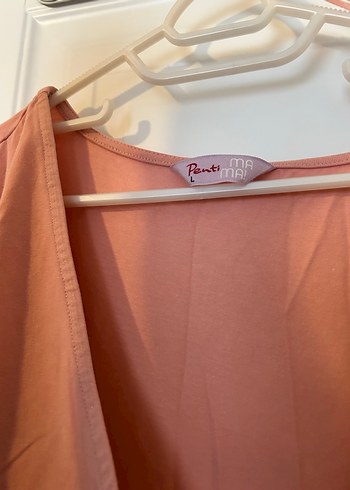 Bej Midi Emzirme Geceliği - Görsel 3