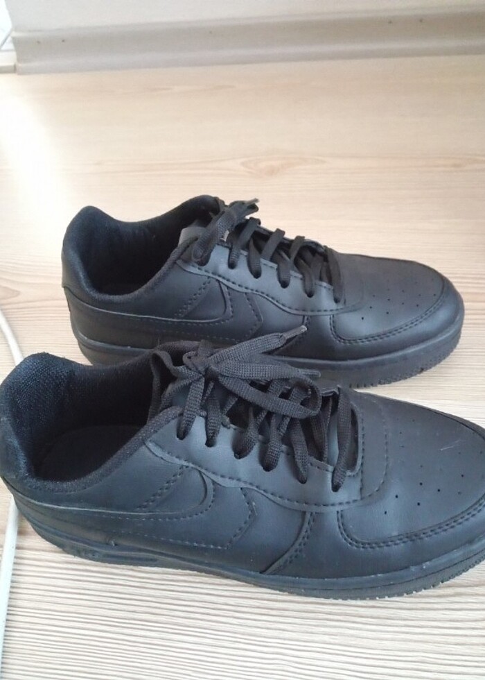 Siyah Spor Ayakkabı  - Görsel 4