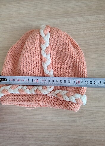 Kız Çocuğu Örme Şapka - Görsel 5