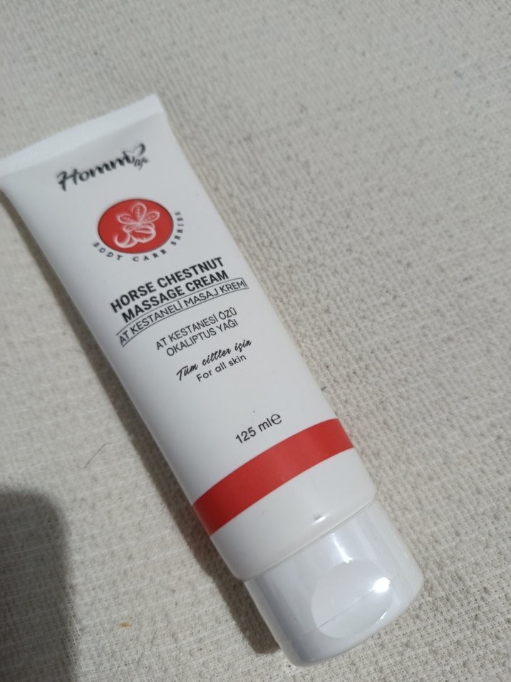 homm bitkisel At kestaneli masaj kremi - Görsel 2