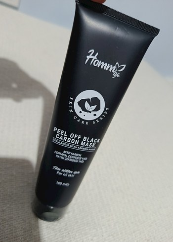 Hommy Siyah Karbon Peeling Maskesi 100 ml - Görsel 2