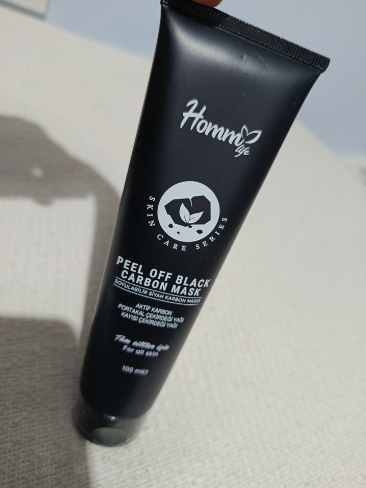 Hommy Siyah Karbon Peeling Maskesi 100 ml - Görsel 2