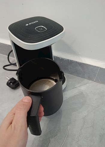 Arçelik Siyah Gri Kahve Makinesi - Görsel 2