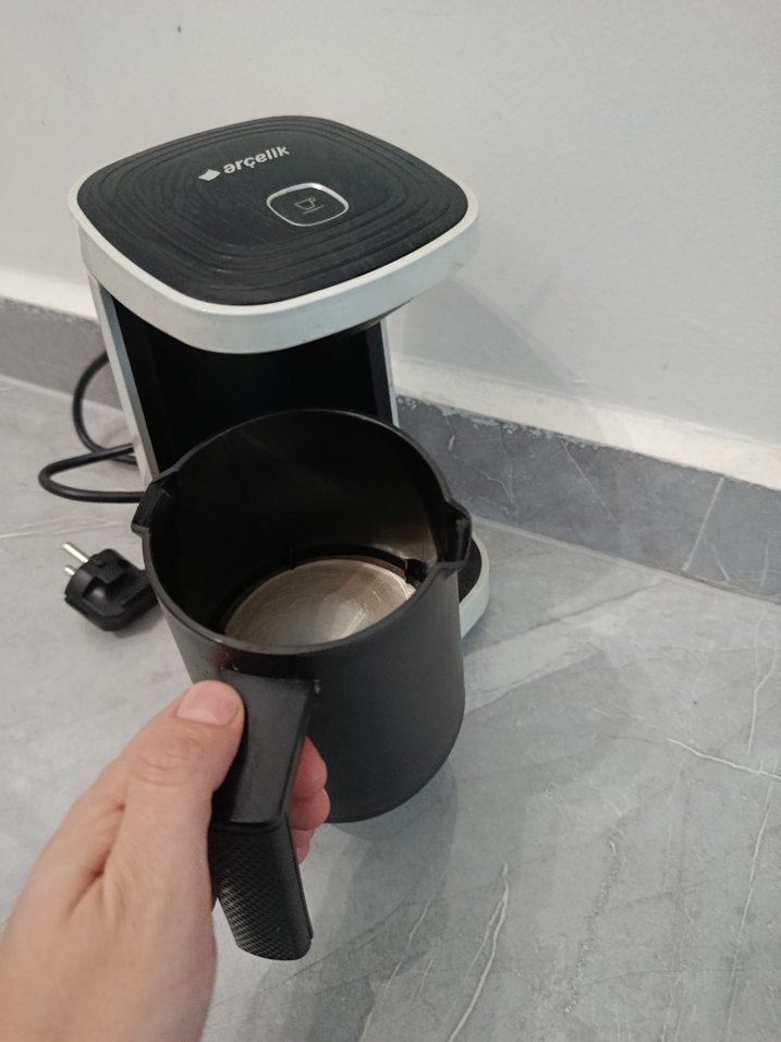 Arçelik Siyah Gri Kahve Makinesi - Görsel 2