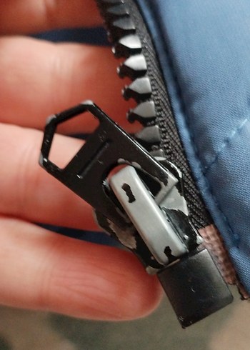 Erkek Çocuk Kapüşonlu Mavi Mont - Görsel 6