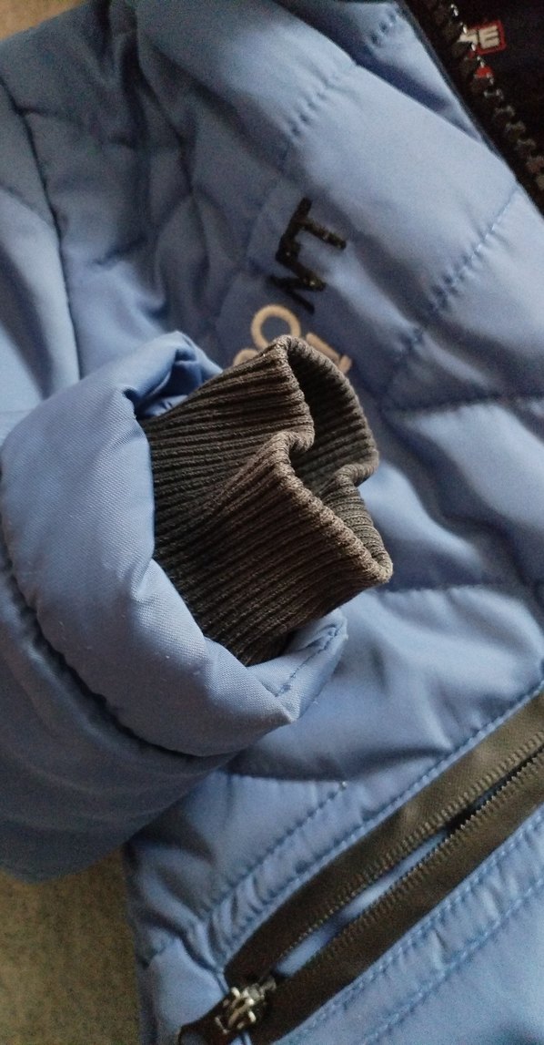 Erkek Çocuk Kapüşonlu Mavi Mont - Görsel 5