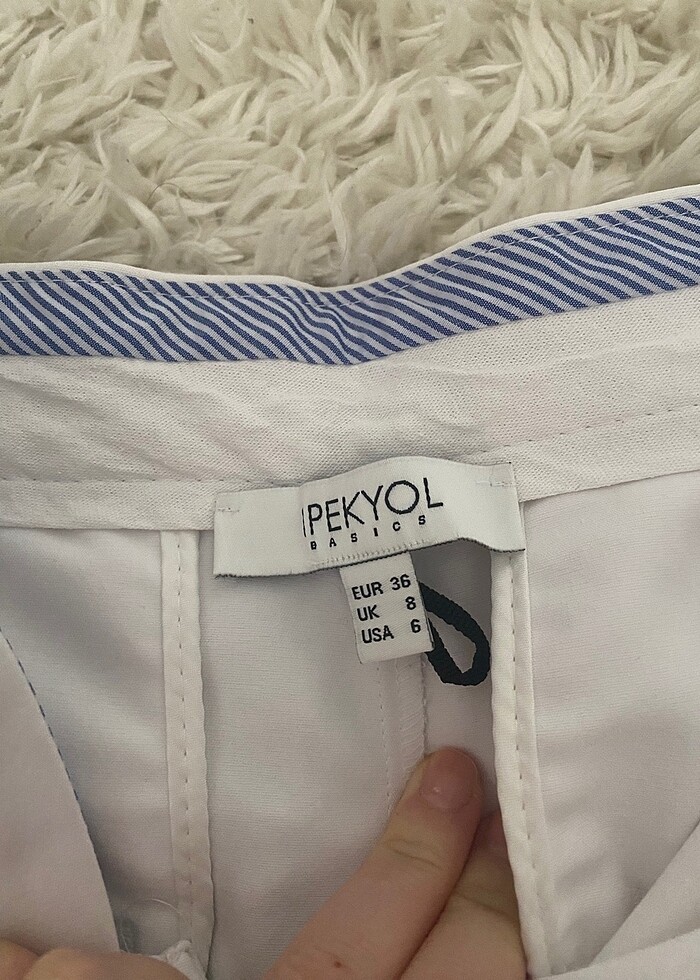 İpekyol beyaz cigarette pantalon - Görsel 2