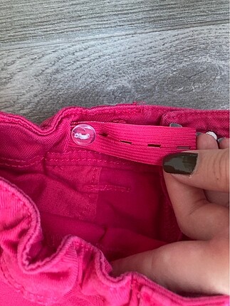 12-13 Yaş Beden pembe Renk Pembe şort