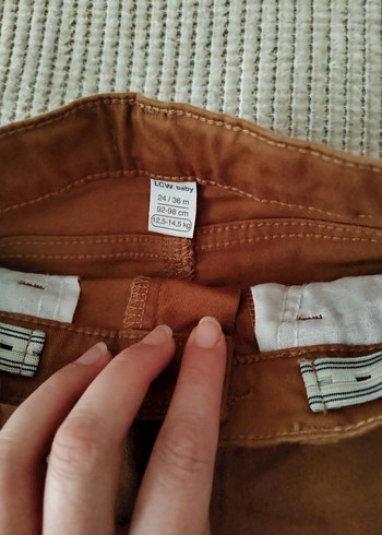 Kahverengi Pamuklu Erkek Çocuk Pantolonu - Görsel 4