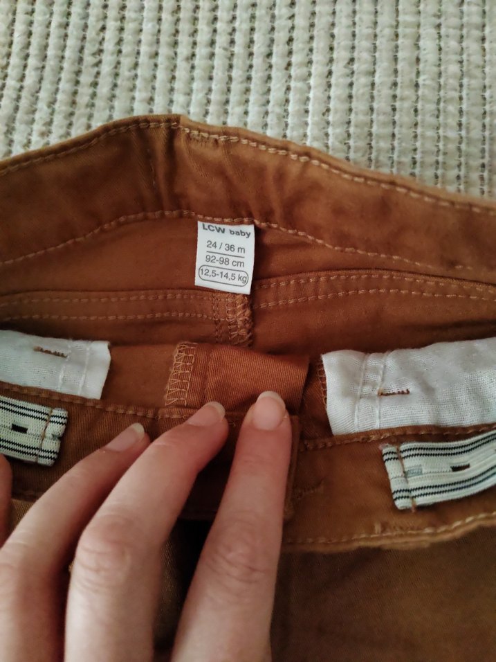 Kahverengi Pamuklu Erkek Çocuk Pantolonu - Görsel 4