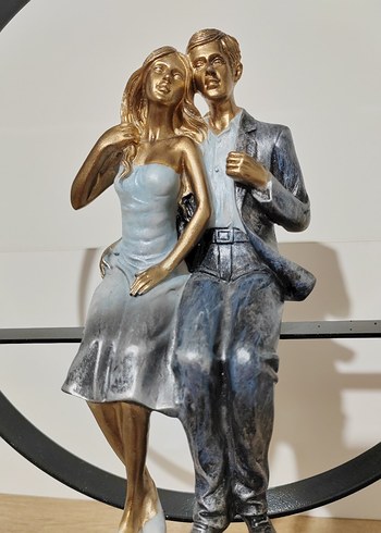 Altın ve Gri Renkli Aşıklar Biblosu - Görsel 3