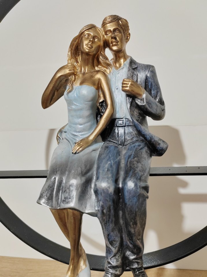 Altın ve Gri Renkli Aşıklar Biblosu - Görsel 3