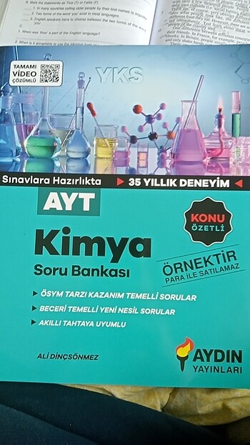 38 Beden yeşil Renk Aydın kimya ayt tyt