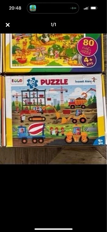 Liman ve inşaat puzzle