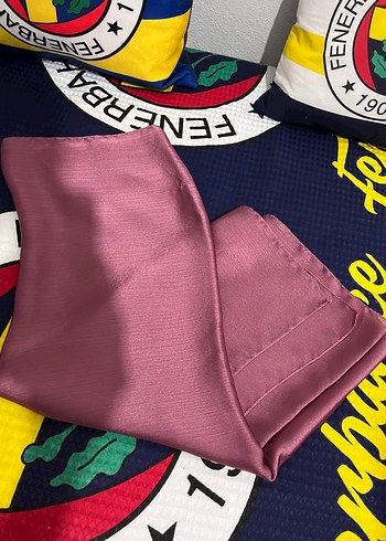 Bordo Saten Uzun Kollu Drapeli Elbise - Görsel 6